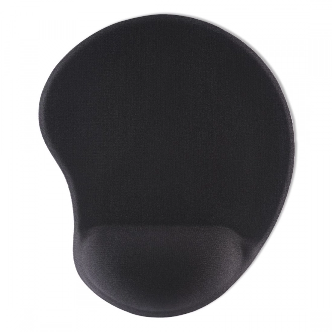 Ergonomická podložka pod myš čierna