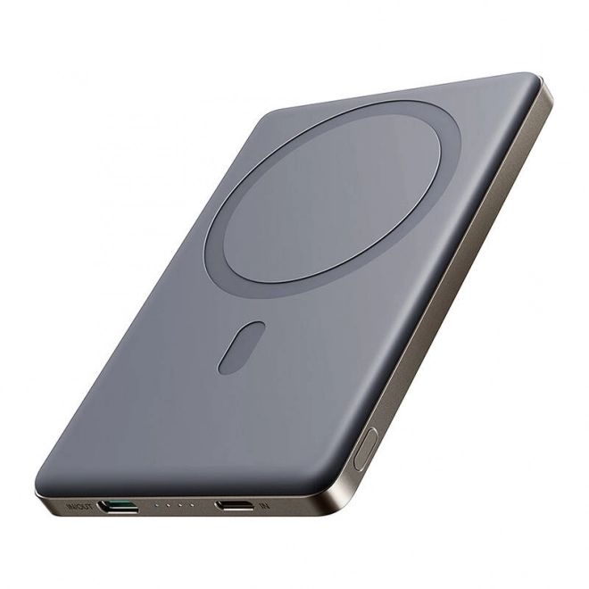 Magnetická powerbanka Joyroom 20W 5000mAh slim (titanová)