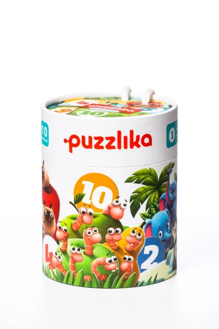 Puzzlika Priatelia - náučné puzzle 20 dielikov