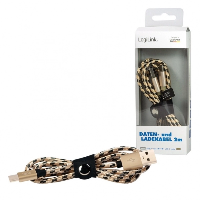 Usb kábel 2.0 A - Usb-C 2m
