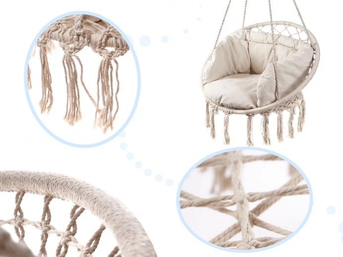 Štýlový macramé dizajn