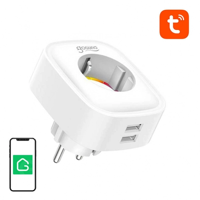 Chytrá zásuvka 2xUSB WiFi Gosund SP112