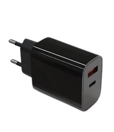 Sieťová nabíjačka kompatibilná s dvomi portmi USB