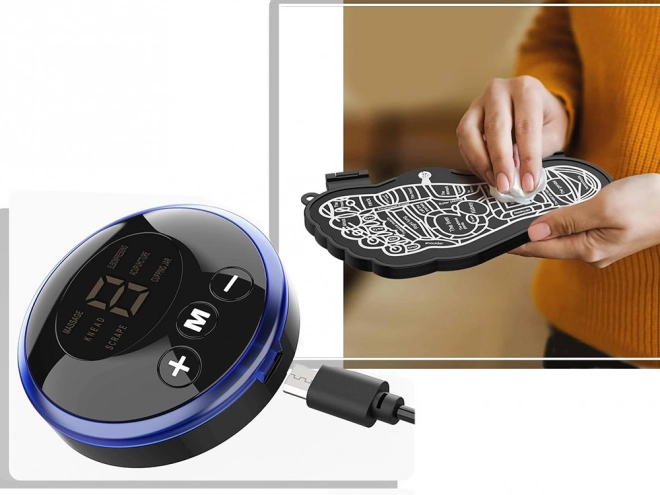 EMS Masážna podložka na nohy pre stimuláciu krvného obehu