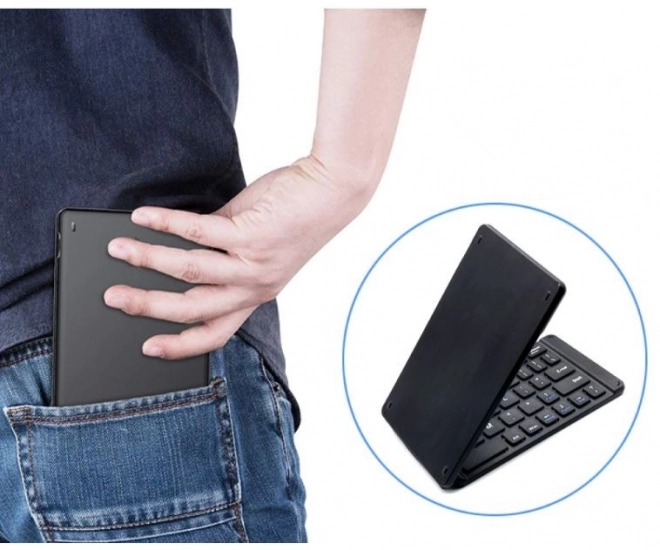 Skladacia bezdrôtová klávesnica Bluetooth 3.0