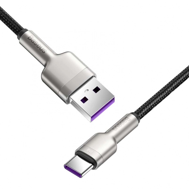 Kábel USB na USB-C Baseus Cafule 66 W, 2 m (čierny)