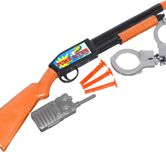 Policajná puška so setom doplnkov 48 cm