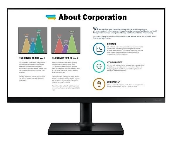 Monitor Samsung 27 palcov T450FZ IPS Full HD