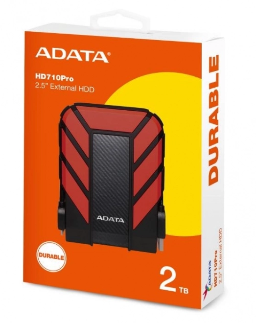 DashDrive Durable HD710 2TB 2,5'' USB3.1 – Červená