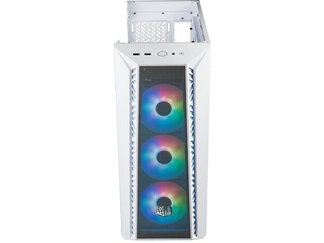 Počítačová skrinka s oknom ARGB Biely od Cooler Master