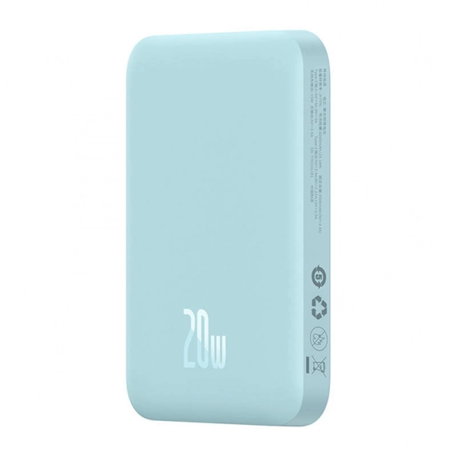 Powerbanka Baseus Magnetic Mini 6000mAh 20W modrá