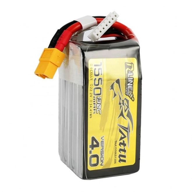 Akumulátor LiPo Tattu R-Line 1550mAh 22.2V 130C 6S1P