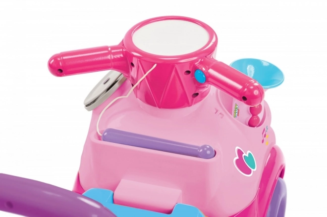 Jazdítko Fisher Price Hudobná Pochodová Ružová