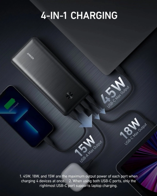 mobilná nabíjačka Anker 747 Power Bank s kapacitou 25600 mAh