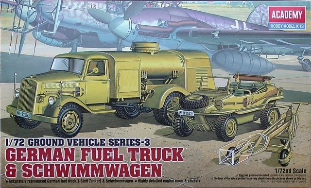 Nemecký palivový voz & Schwimmwagen