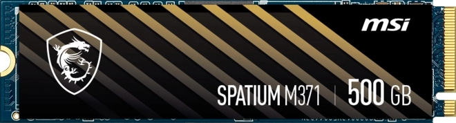Rýchly SSD disk MSI SPATIUM 500GB PCIe3
