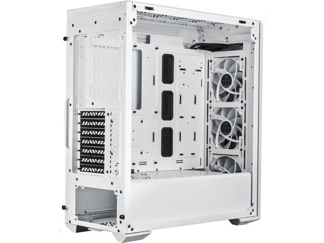 Počítačová skrinka s oknom ARGB Biely od Cooler Master