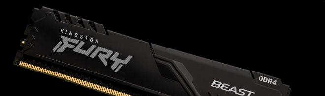 Pamäť Kingston Fury Beast DDR4 16GB (2x8GB) 3600MHz CL17