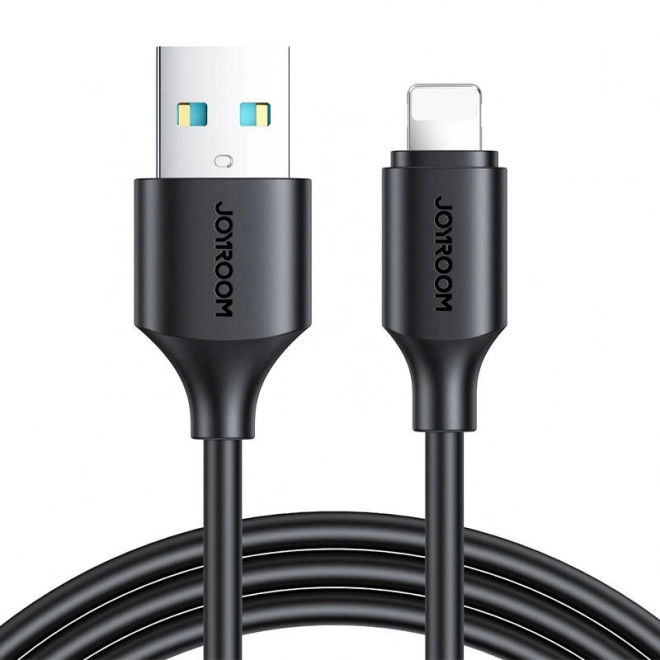 Kábel USB-A / Lightning 2,4A 0,25m Joyroom (čierny)