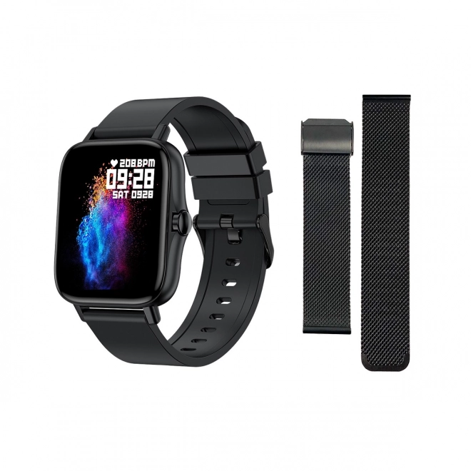 Inteligentné hodinky Fit FW55 Aurum Pro čierne