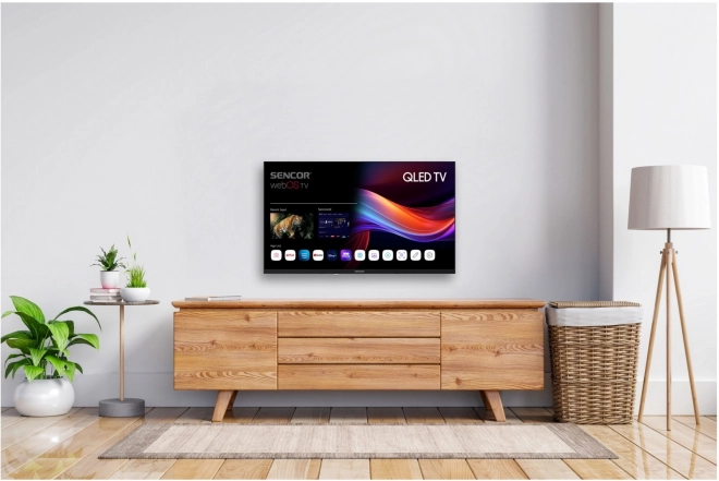 QLED televízia 32 palcov Smart webOS Full HD