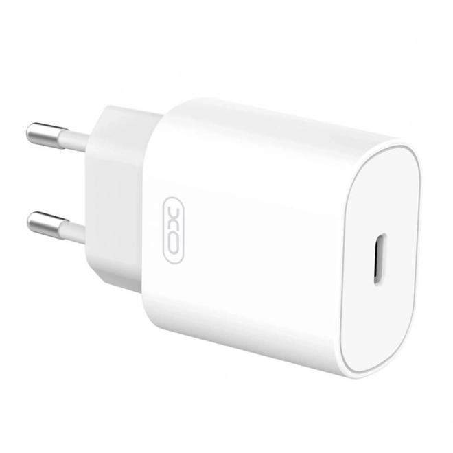 Nástenná nabíjačka XO USB-C 25W biela