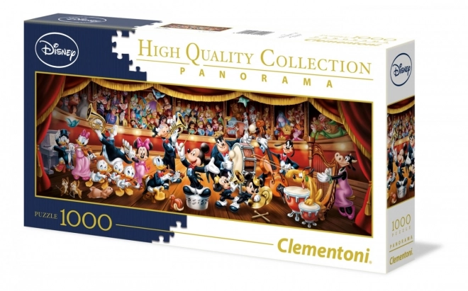 Clementoni Panoramatické Puzzle Disney Orchestr 1000 Dielikov