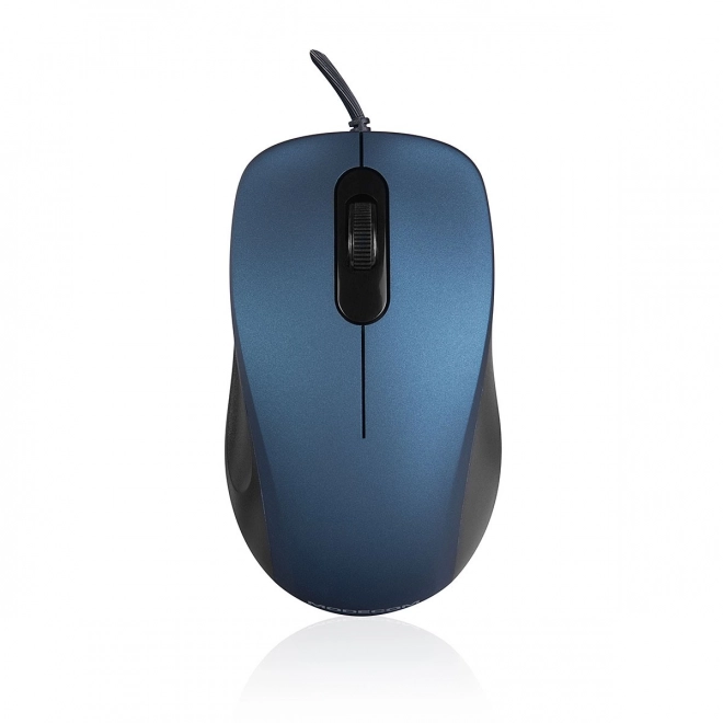 Tichá optická myš MODECOM M10S modrá