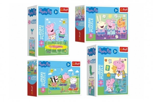 Puzzle Prasiatko Peppa 20 dielikov