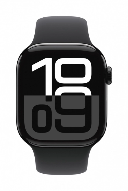 Apple Watch Series 10 gps 42 mm hliník onyx s černým športovým remienkom