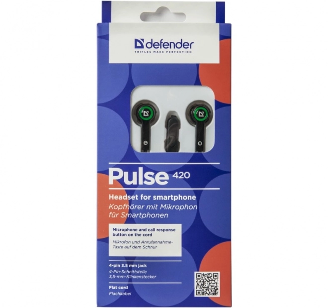Slúchadlá do uší Defender Pulse 420