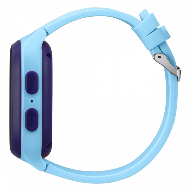 Smart hodinky pre deti Garett Rock 4G RT modré