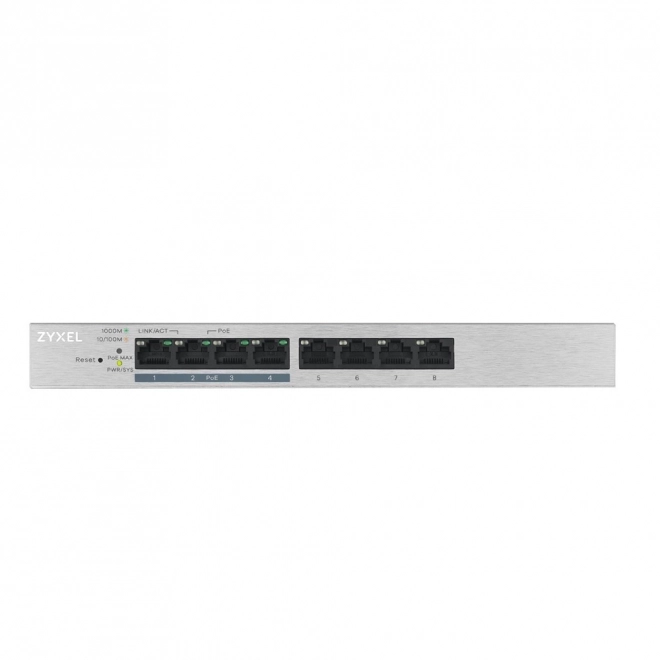 Zyxel GS1200-8HP V2 8port PoE+ prepínač s webovým riadením