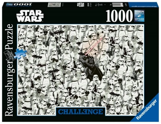 Ravensburger Puzzle Výzva: Star Wars 1000 Dielikov