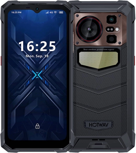 Chytrý telefón HOTWAV W11 - 6,6'' 6+6/256 GB – hnedý