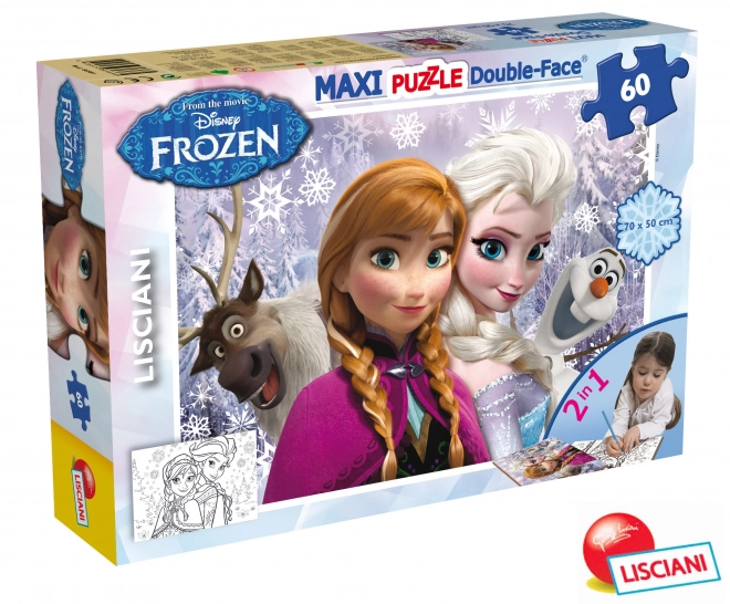 Frozen Maxi Puzzle 60 - Elsa a Anna 2v1