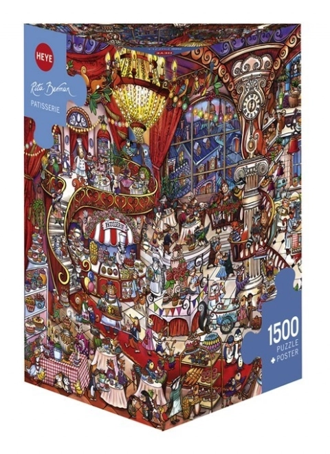 Puzzle 1500 dielikov - Cukráreň