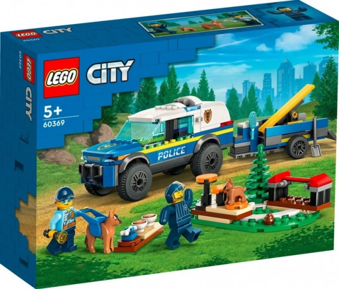 LEGO® City 60369 Výcvikové miesto mobilného policajného psa