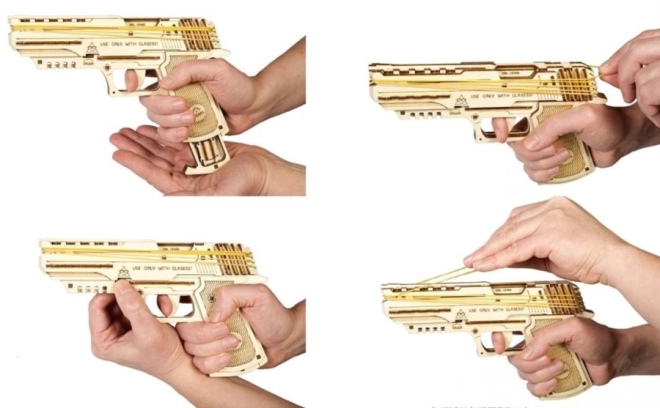 Funkčný gumičkový mechanizmus