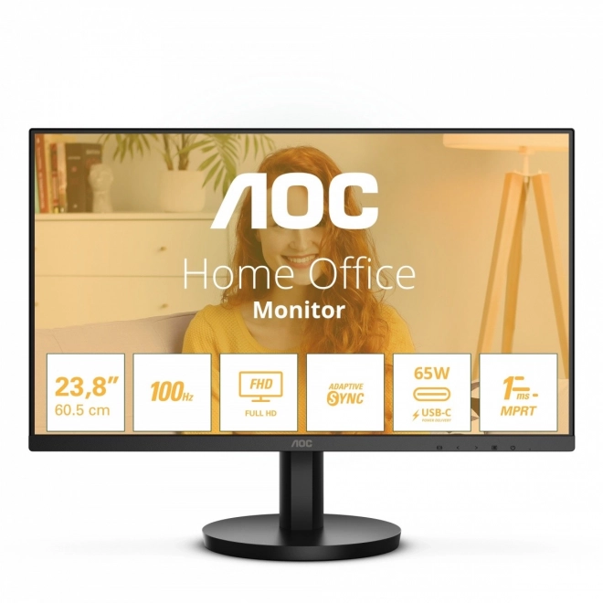 Monitor IPS 23.8" 100Hz HDMI USB-C