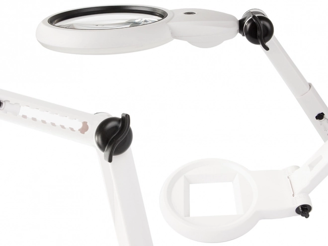 Stolná lupa pre klenotníkov s LED osvetlením a USB napájaním