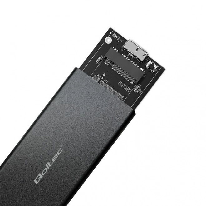 Hliníkový externý box pre SSD M.2 SATA NGFF s USB 3.0