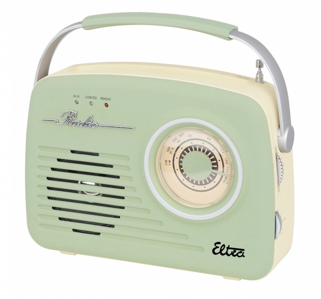 Retro rádio Luiza s USB a SD