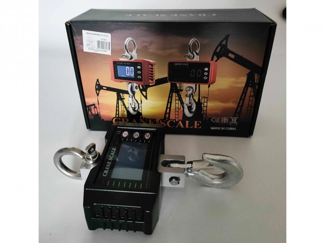 Závesná priemyselná váha 500 kg s LCD displejom a batériou