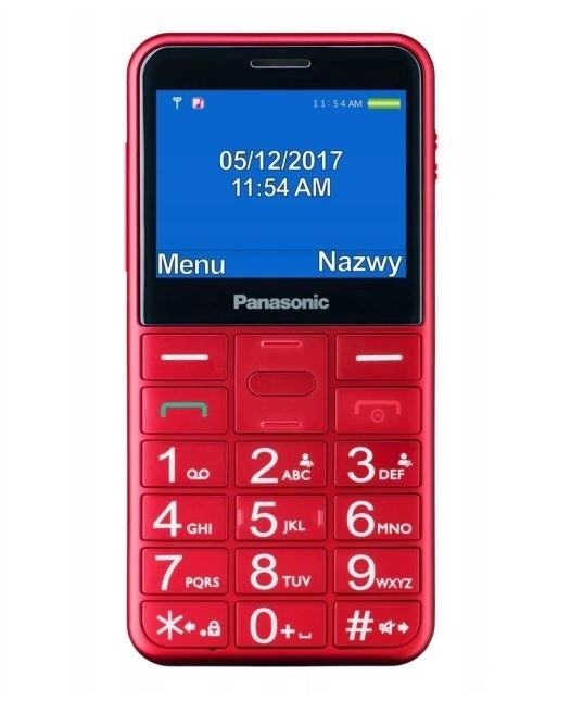 Mobilný telefón Panasonic KX-TU155 pre seniorov