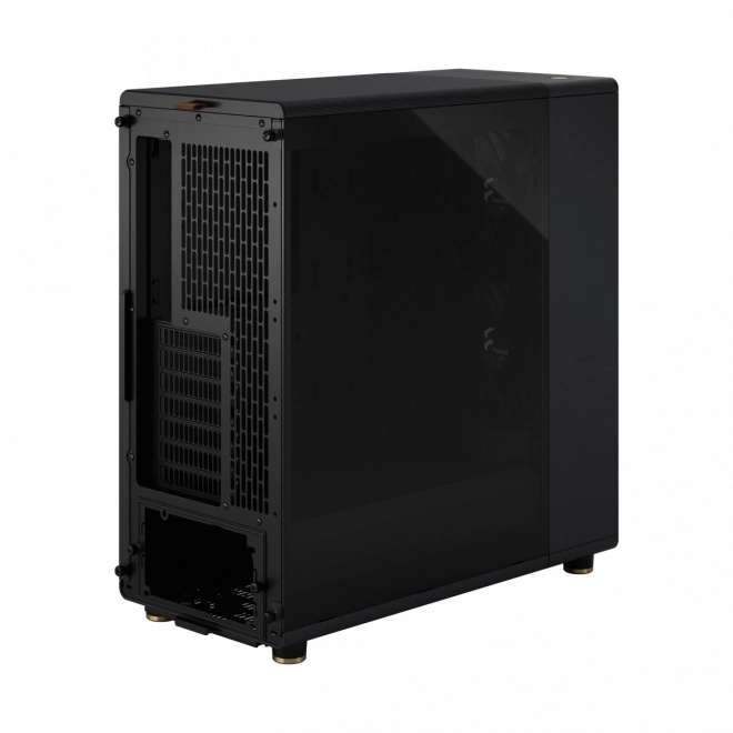 Fractal Design skrinka North čierna s drevenými prvkami