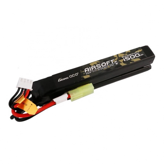Lipo batéria pre airsoftové zbrane Gens Ace 1500mAh 11.1V