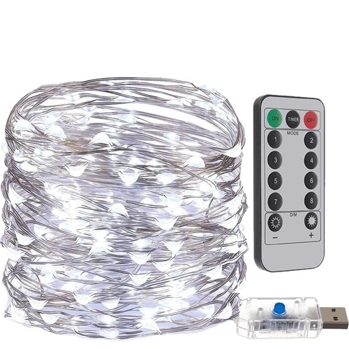 Lampičky na drôtiku 300 LED na USB