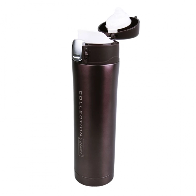 Termohrnček 450 ml hnedý