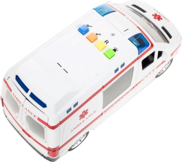 Svetlá, sirény a tlačidlá na streche